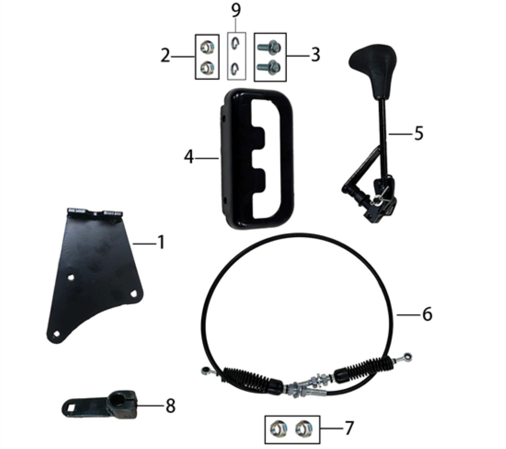 Рычаг переключения передач