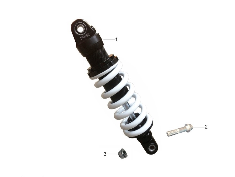 Задний амортизатор