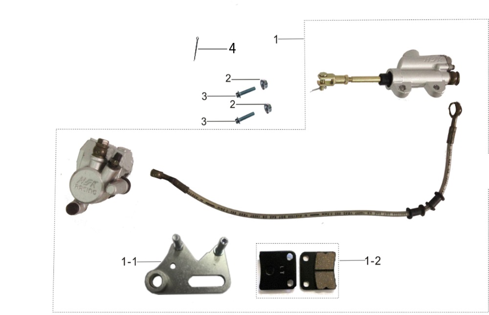 Задняя тормозная система