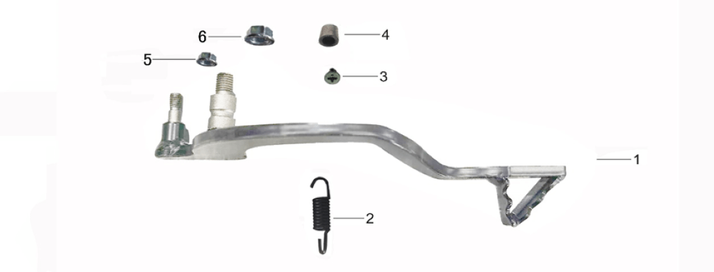 Педаль тормоза