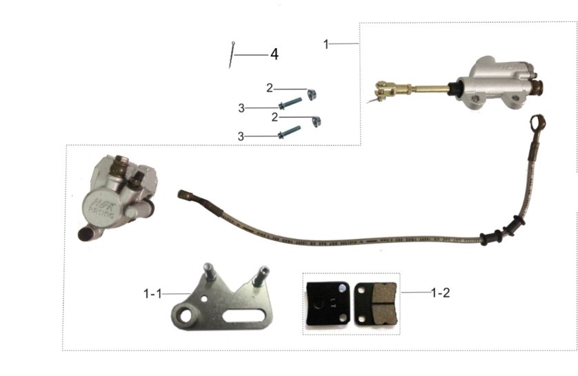 Задний тормоз