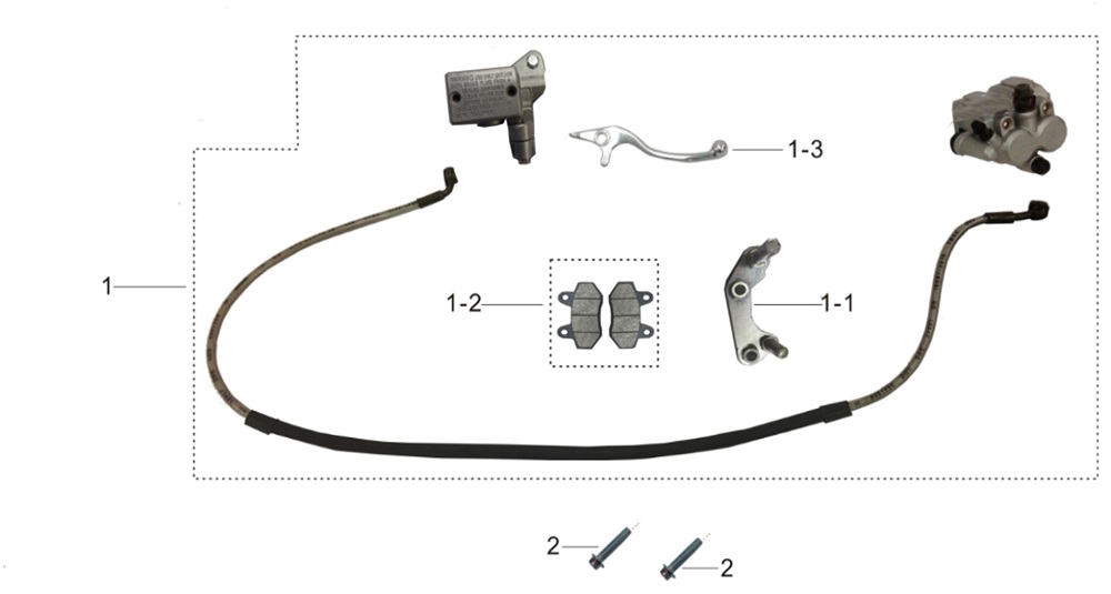 Передняя тормозная система
