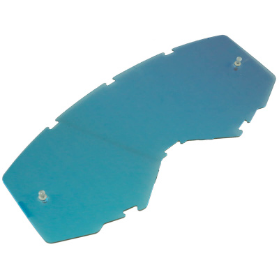 Стекло очков FLY RACING синее/зеркальное с штифтами (детское)