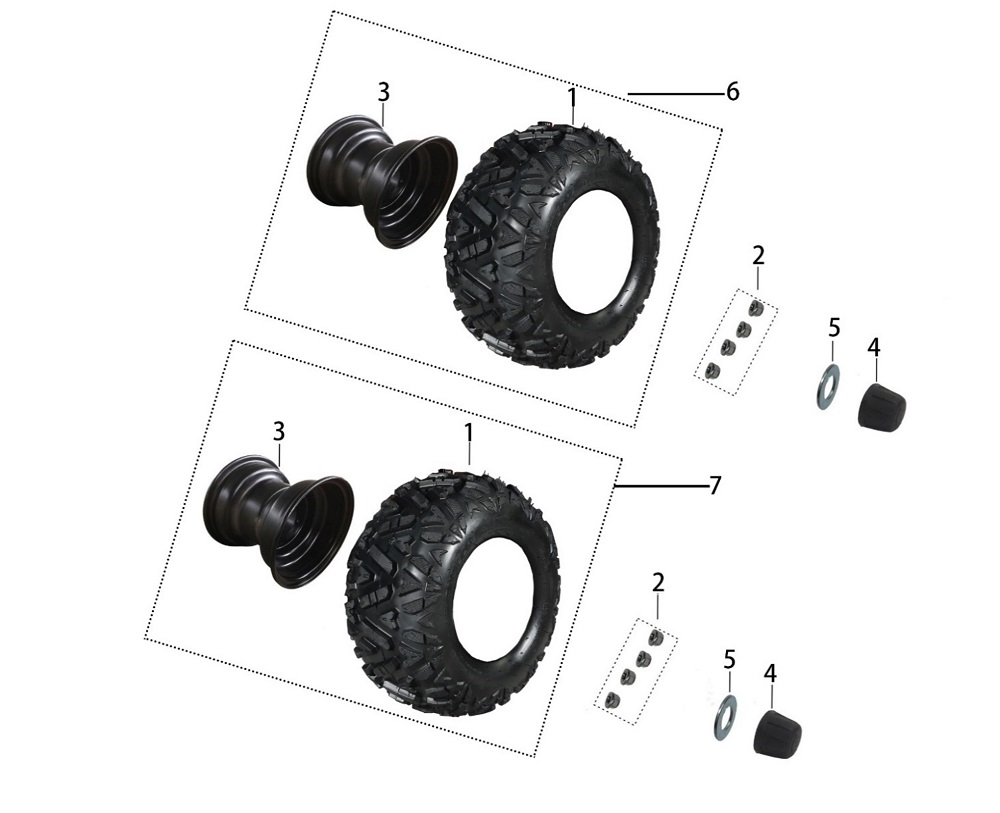 Заднее колесо