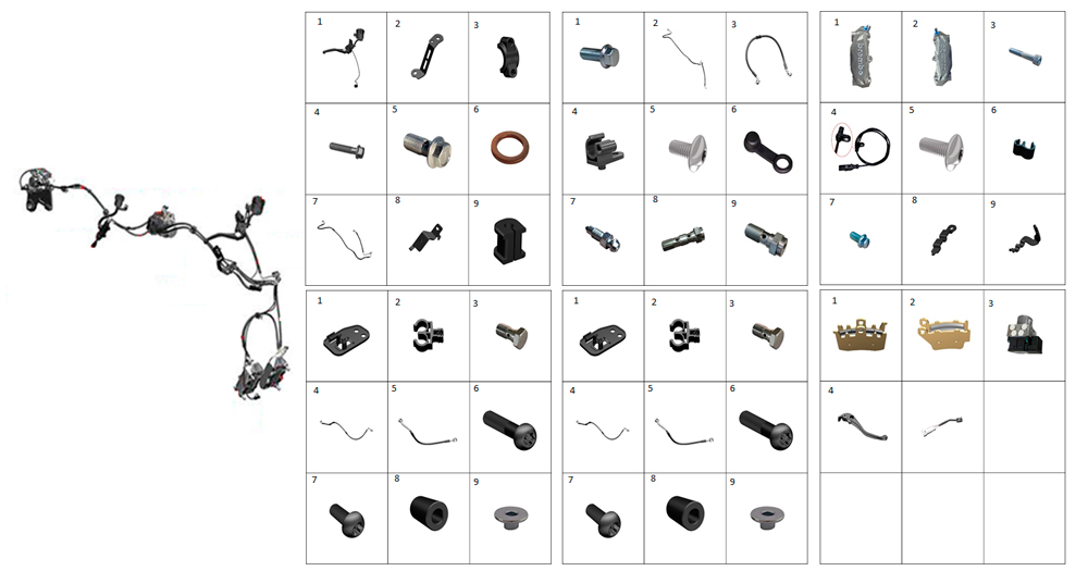 Тормозная система в сборе (Brembo)