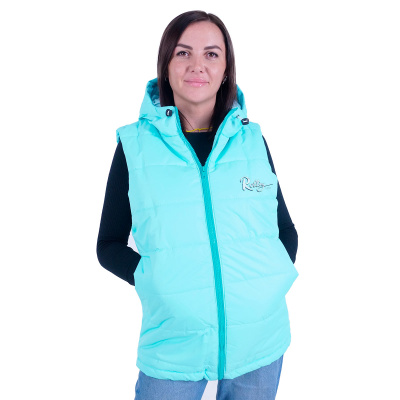 Жилет с капюшоном ROLLING MOTO (голубой, 3XL, 6430474-806-5374)