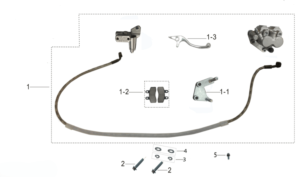 Передняя тормозная система
