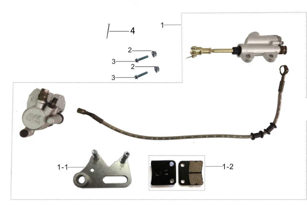 Задняя тормозная система