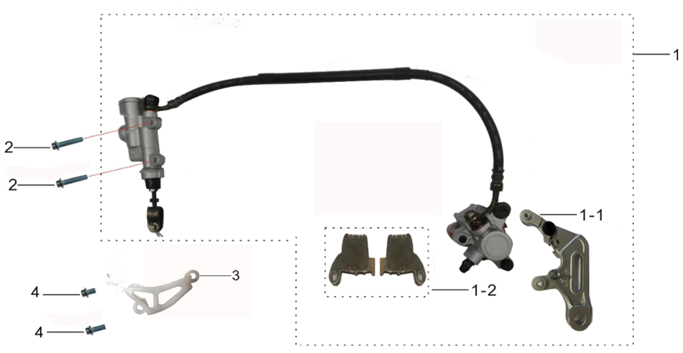 Задняя тормозная система