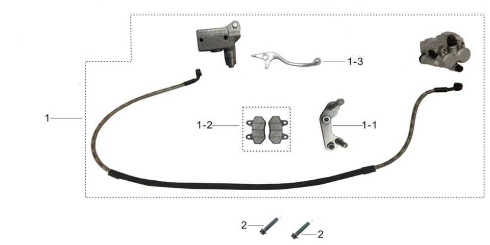 Передняя тормозная система