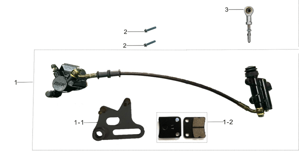 Задняя тормозная система