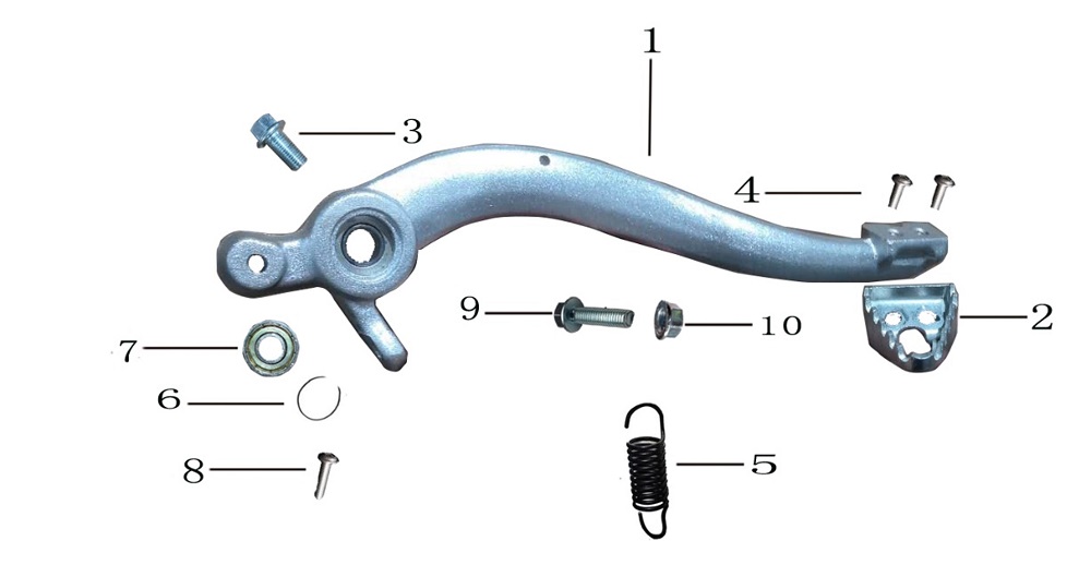 Педаль тормоза