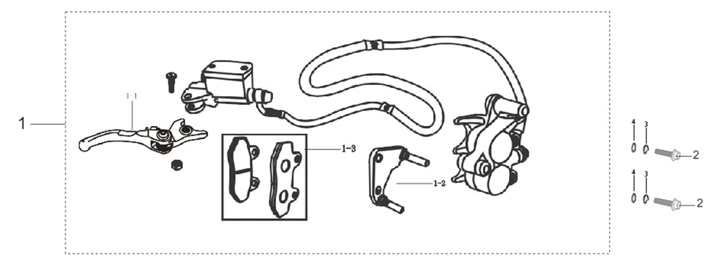 Передняя тормозная система