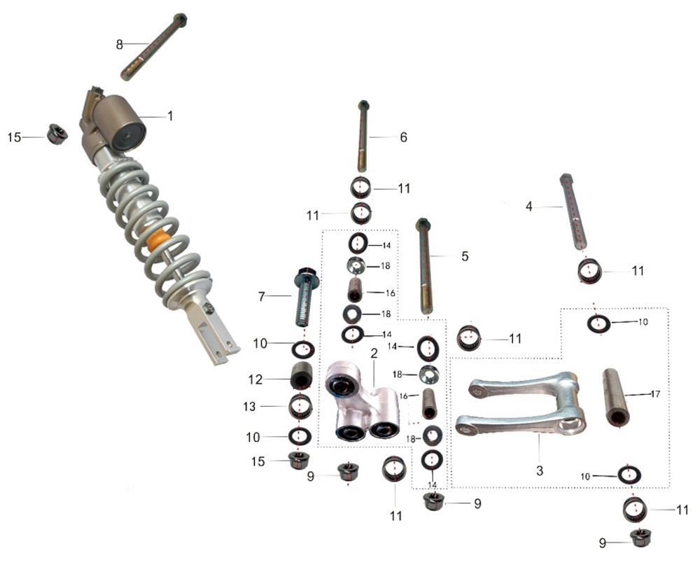 Задняя подвеска