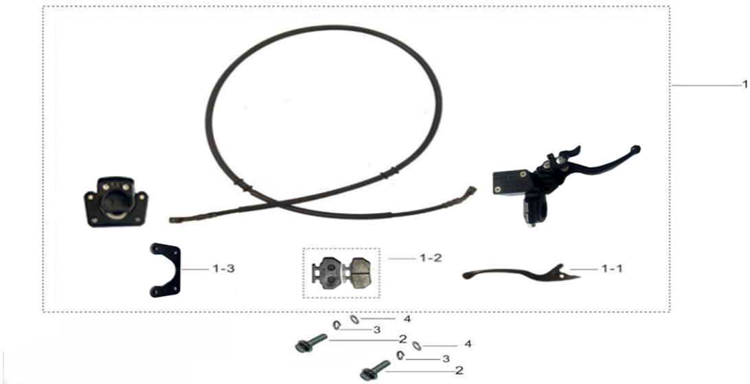 Задняя тормозная система