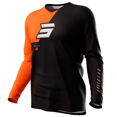Джерси SHOT DRAW SQUAD (черный/оранжевый, L, A07-12D1-A04-10)