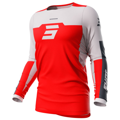 Джерси SHOT CONTACT IRON (Красный/белый/черный, M, 2500558-713-3528)