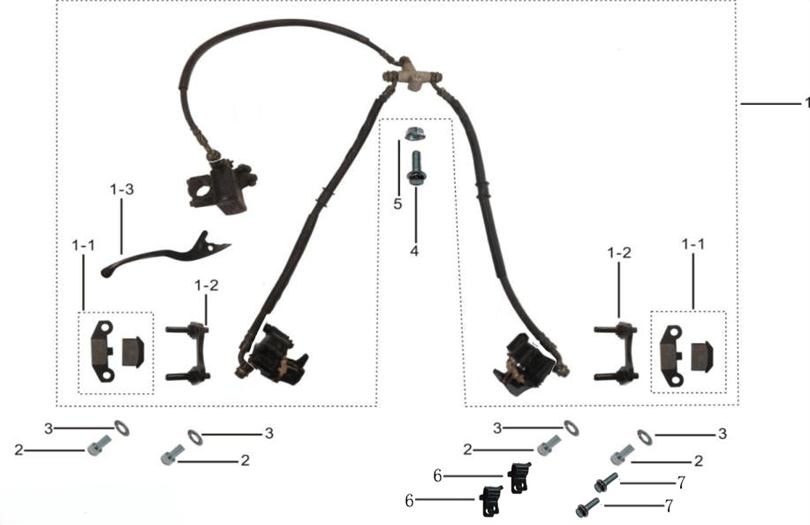Передняя тормозная система