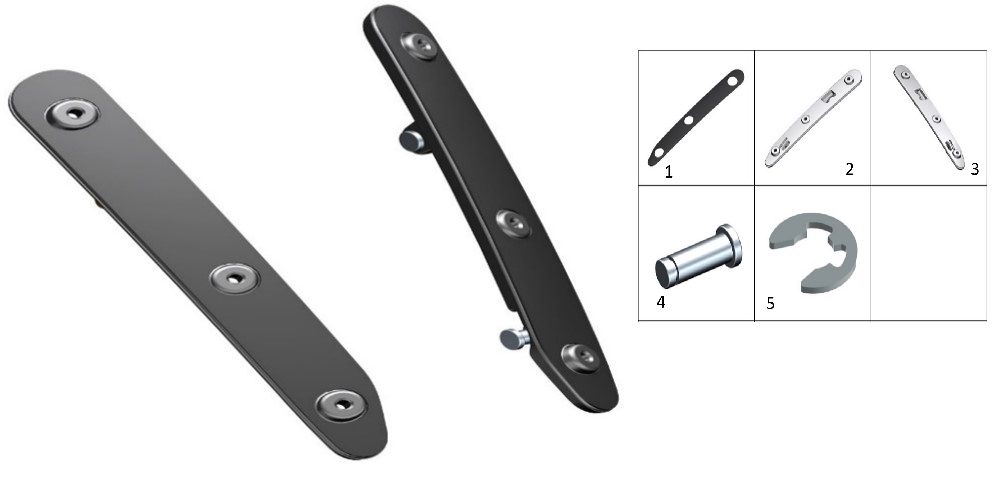 Блок нижнего давления лобового стекла
