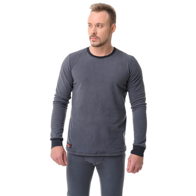 Термобелье зимнее кофта STARKS WARM Fleece shirt (серый, 2XL, 6430311-890-4940)