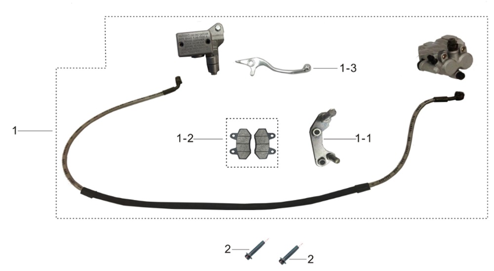 Передняя тормозная система
