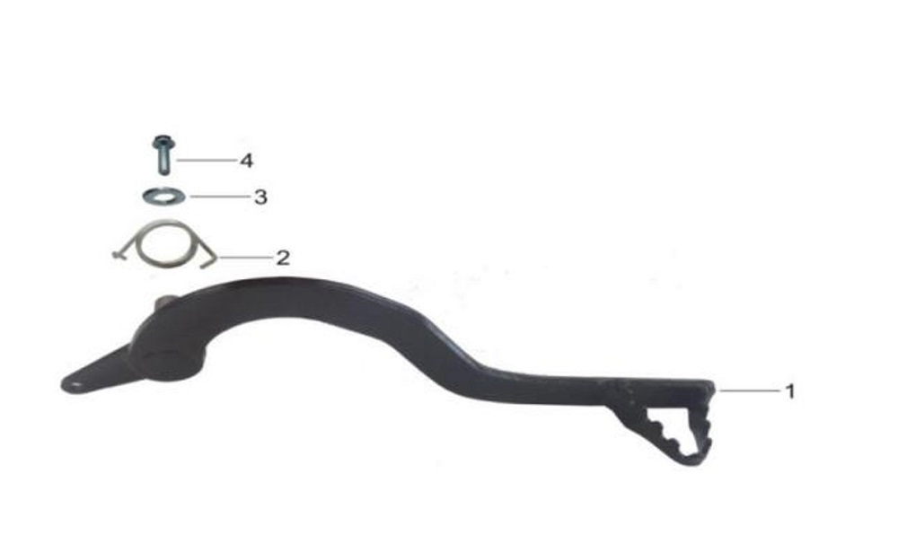 Педаль тормоза