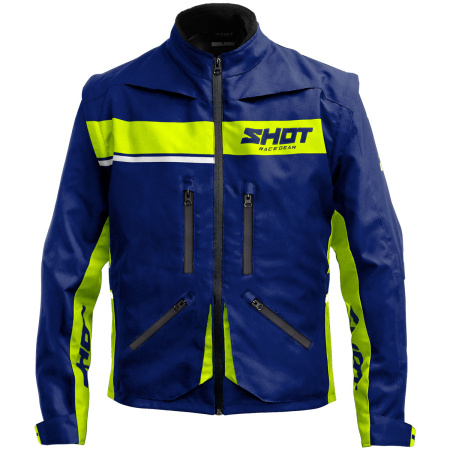 Куртка SHOT CONTACT ASSAULT 2.0 (синий/Hi-Vis желтый, XL, A07-14A1-A01-11)