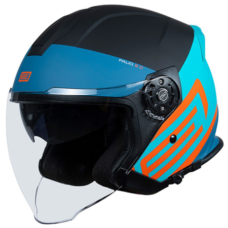 Шлем открытый со стеклом ORIGINE PALIO 2.0 SCOUT (синий/черный матовый, S, 1560035-823-2898)