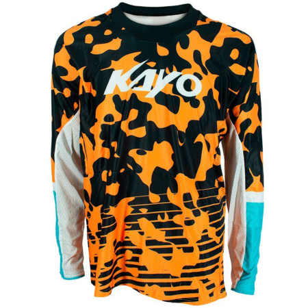 Джерси KAYO EVOLUTION (голубой/оранжевый, L, 1560012-929-4393)