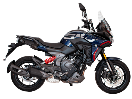 Мотоцикл CYCLONE RX6 (SR650) ПТС (синий, обрешетка, 1560555-796-3592)