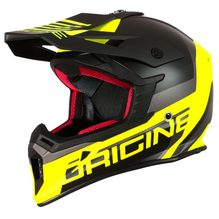 Шлем кроссовый ORIGINE HERO MX  (Hi-Vis желтый/черный матовый, XL, 1560035-880-7296)