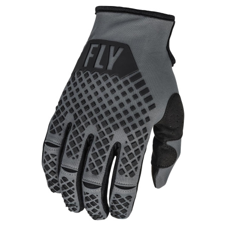 Перчатки FLY RACING KINETIC  (темно-серый/черный, YS, 376-410YS)