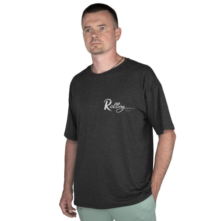 Футболка ROLLING MOTO OVERSIZE (темно-серый, M, 6430474-815-6856)