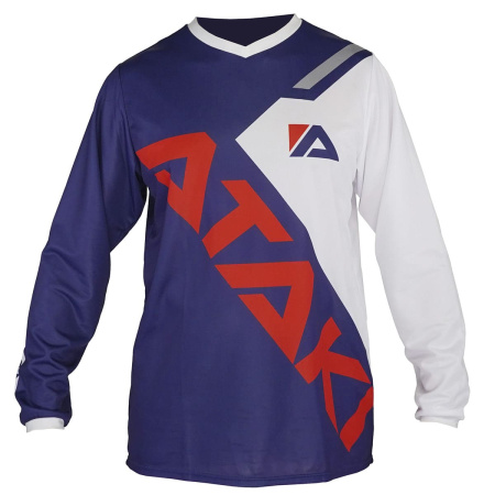 Джерси ATAKI Impact (синий/белый, XL, 6430427-713-3783)