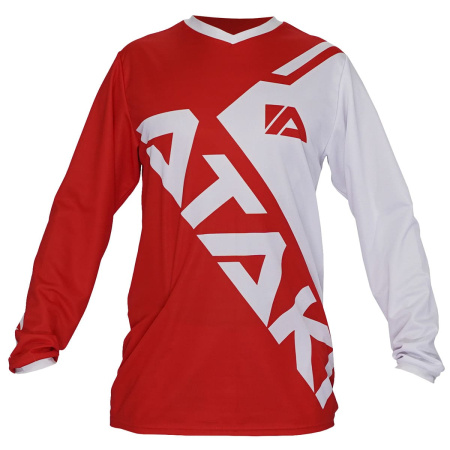 Джерси ATAKI Impact (красный/белый, 2XL, 6430427-713-4393)