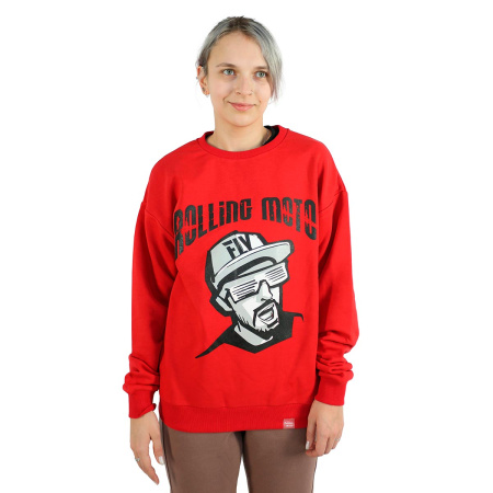 Свитшот ROLLING MOTO (красный, L, 6430474-815-4704) Свитшот ROLLING MOTO (красный, L, 6430474-815-4704)