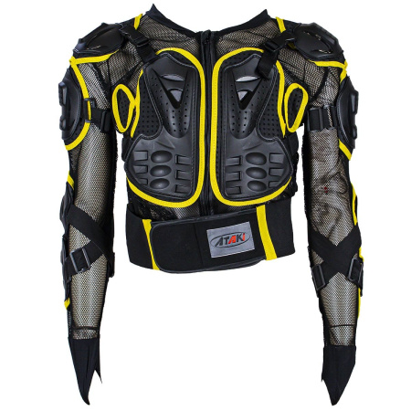 Черепаха защитная ATAKI SC-P114 (черный/Hi-Vis желтый, 3XL, 020358-691-1550)