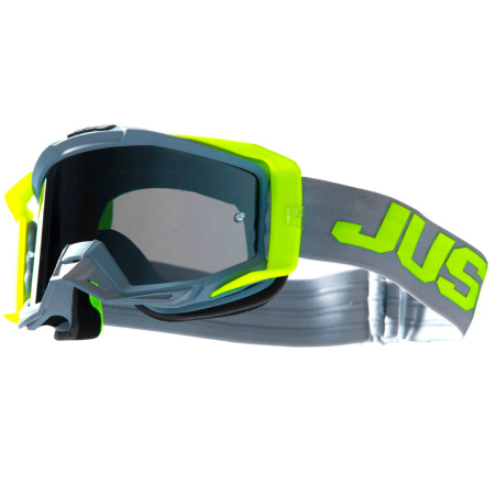 Очки для мотокросса JUST1 IRIS 2.0 (серый/Hi-Vis желтый, , 1560035-604-8017)