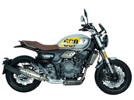Мотоцикл CYCLONE RE5 (SR600) ПТС (серебристый, обрешетка, 1560555-796-9699)