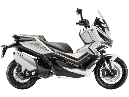 Максискутер ZONTES ZT368-G (ZT1P79MP EFI) 17/14 ПТС (белый, заводская упаковка, 1560537-796-3421)