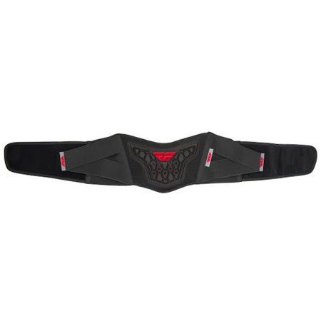 Пояс защитный FLY RACING BARRICADE BELT (черный/красный, S/M, 140126-691-1080)