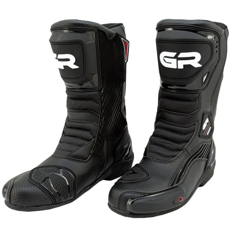 Мотоботы GROZA GT-002 Racing (черный, 40, 1560404-927-2101)