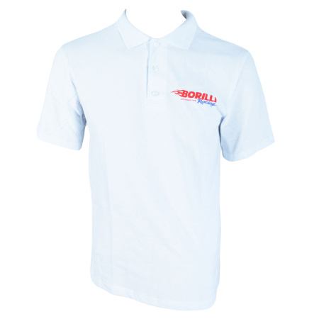 Поло BORILLI  (белый, M, 6430474-815-7693)