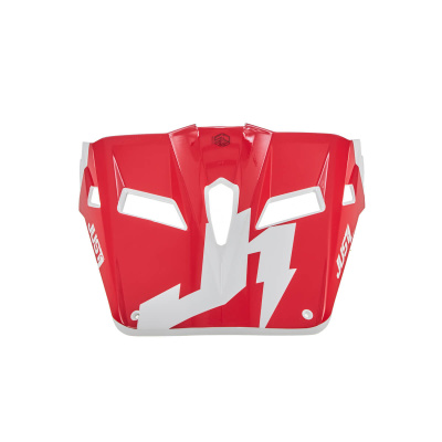 Козырек для шлема  JUST1 J22 F REVOLTE (красный/синий/белый глянцевый, , 1560035-607-1100)