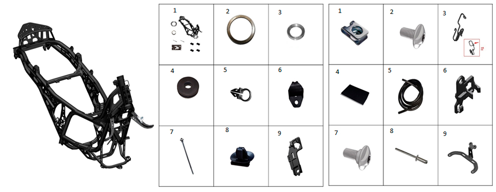 Рама в сборе