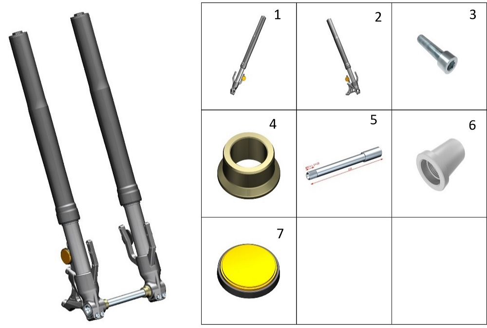 Подвеска передняя