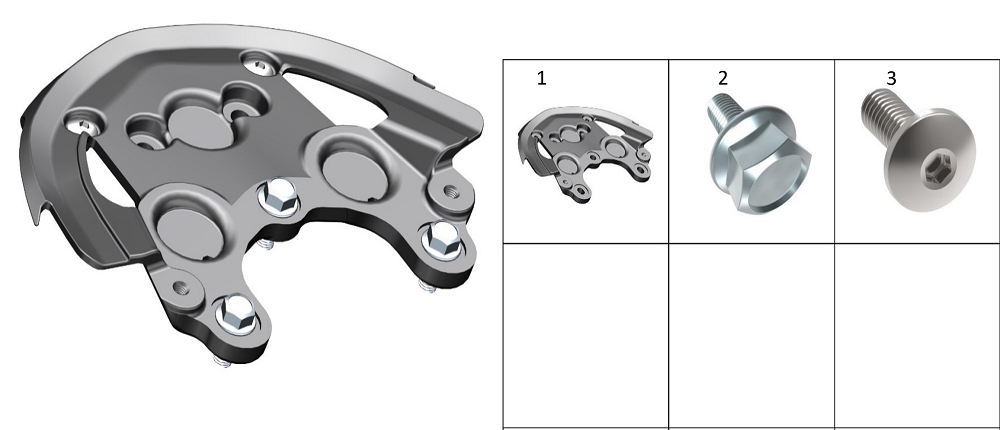 Задний кронштейн хвостовой части