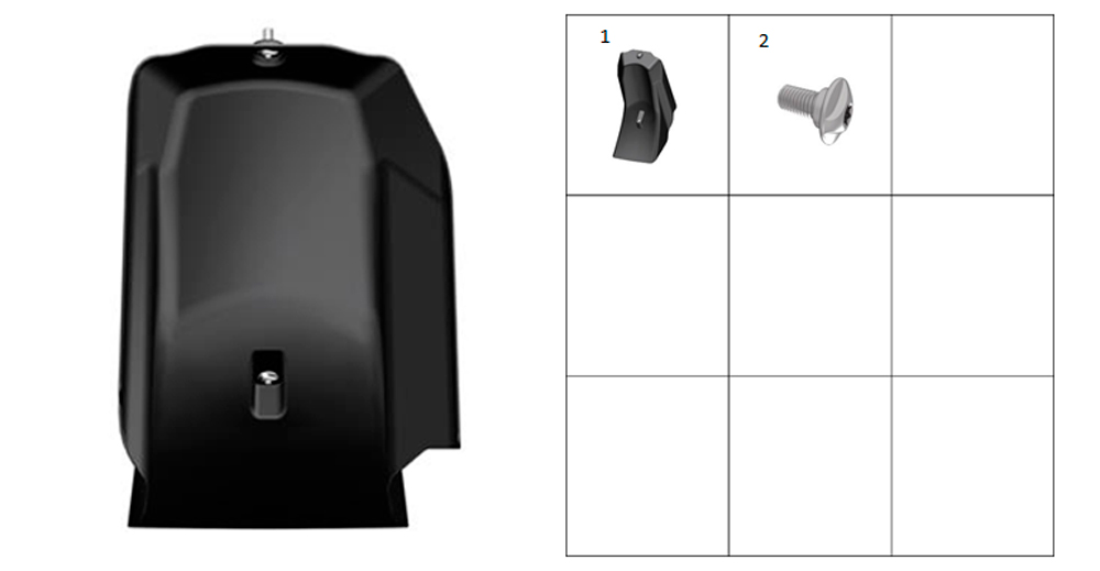 Дефлектор ветра вентилятора охлаждения