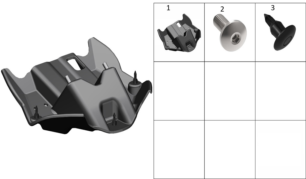 Задняя часть крыла