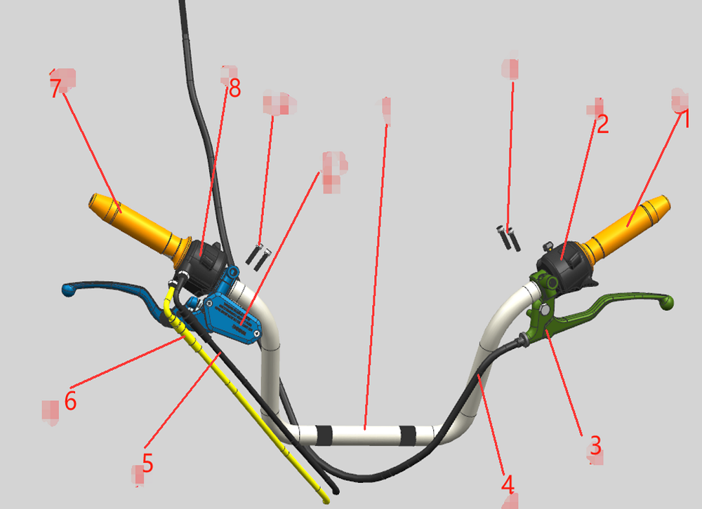 Компоненты руля